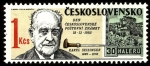 Stamps : Europe : Czechoslovakia :  Día del Sello, Karel Seizinger (1889-1978), grabador