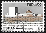 Sellos de Europa - Espa�a -  Exposición Universal - Sevilla 92