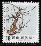 Stamps Taiwan -  China-cambio