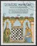 Sellos del Mundo : Asia : Laos : 60º aniversario de la Federación Mundial de Ajedrez