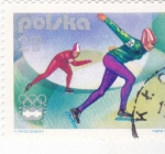 Stamps Poland -  JUEGOS OLIMPICOS INVIERNO INNSBRUCK