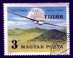 Stamps Hungary -  Avion