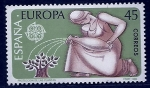 Stamps Spain -  EUROPA  CEPT