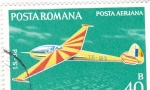 Stamps : Europe : Romania :  VUELO SIN MOTOR