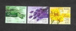 Stamps Croatia -  982-983-984 - Plantas Medicinales