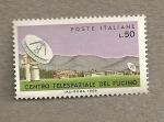 Stamps Italy -  Centro Telespacial del Fucino
