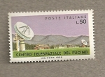 Sellos de Europa - Italia -  Centro Telespacial del Fucino