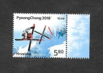 Stamps : Europe : Croatia :  1056 - JJOO PyeongChang 2018