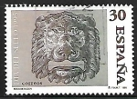 Stamps Spain -  Dia del sello - Boca buzón de bronce