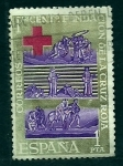 Stamps Spain -  Fundacion Cruz Roja