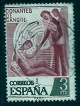 Stamps Spain -  Donantes de sangre