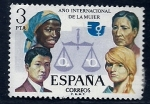 Stamps Spain -  Año Inter. de la Mujer