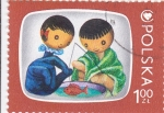 Stamps Poland -  DIBUJOS ANIMADOS