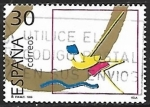 Stamps Spain -  Deportes Olímpicos de bronce - Vela