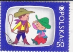 Stamps Poland -  DIBUJOS ANIMADOS