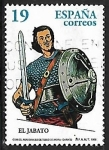 Sellos de Europa - Espaa -  Cómics. Personajes de tebeo - El Jabato