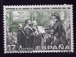 Stamps Spain -  Jura de la reina M. Crestina