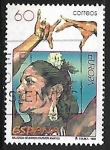 Stamps Spain -  Mujeres célebre - 