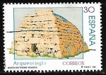 Stamps Spain -  Arqueología - Naveta des Tudons (Menorca)