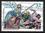 Stamps : Europe : Spain :  Comics.  Personajes de Tebeo - 
