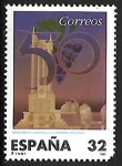 Stamps Spain -  Monumento Universal a la Vendimia - 