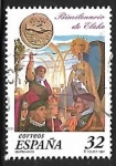 Stamps Spain -  Centenarios - Bimilenario de Elche