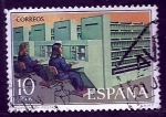 Stamps Spain -  Mecanisacion postal