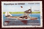 Sellos del Mundo : Africa : Rep�blica_del_Congo : Avion