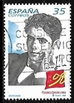 Stamps Spain -  Centenarios - Federico Garcia Lorca