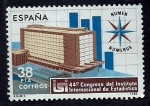 Stamps Spain -  Edificio de Estadistica