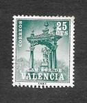 Stamps Spain -  Edf 6 (Valencia) - Casilicio de San Vicente Ferrer