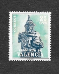 Stamps Spain -  Edf 8 (Valencia) - Jaime I