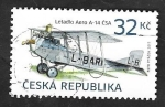 Sellos de Europa - Rep�blica Checa -  Letadlo Aero A-14 CSA