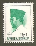 Stamps Indonesia -  INTERCAMBIO
