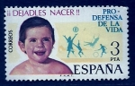 Stamps Spain -  Dejadle nacer