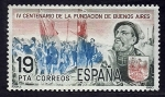 Stamps Spain -  IV Centr.Fundacion Buenos Aires