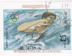 Stamps Cambodia -  OLIMPIADA DE LOS ANGELES-84