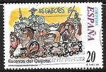 Stamps Spain -  Escenas del Quijote - 