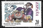 Stamps Spain -  Escenas del Quijote - 