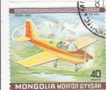 Sellos del Mundo : Asia : Mongolia : AVION DE RECREO