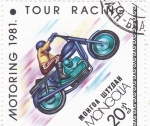 Stamps Mongolia -  MOTORING-91