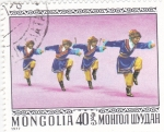 Stamps : Asia : Mongolia :  DANZA