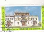 Stamps Mongolia -  EDIFICIO