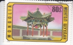 Stamps Mongolia -  ARQUITECTURA TÍPICA