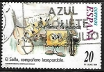 Stamps : Europe : Spain :  El sello, compañero inseparable - Sentimos la música