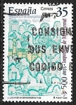 Stamps Spain -  500 años de la Imprenta de Montserrat