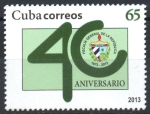 Stamps Cuba -  40th ANIVERSARIO  DE  LA  FIACALÍA  GENERAL  DE  LA  REPÚBLICA