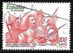 Stamps Spain -  Literatura española - El alcalde de Zalamea