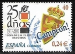Stamps Spain -  2 dela copa de S.M. el Rey de futbol