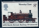 Stamps United Kingdom -  Locomotora